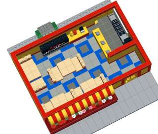 Lego Hamburger Restaurant 10185 10182 10218 10211 Instructions 