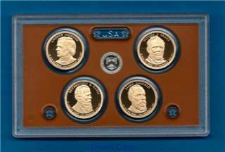 2011 S PROOF Presidential Dollar Set 4 coins NO BOX  