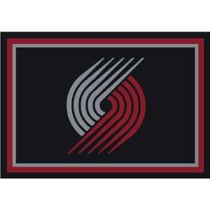  NBA Team Spirit Rug   Portland Trailblazers Sports 