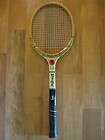   Gonzales Autograph Spalding Vintage Wood Tennis Racquet Racket 4 1/4