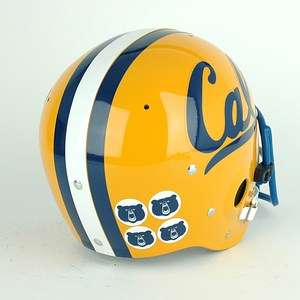 California Bears Suspension Football Helmet History CAL  