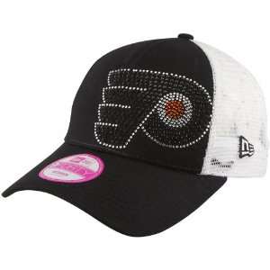 NHL New Era Philadelphia Flyers Ladies Jersey Shimmer Adjustable Hat 