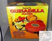 Salton QMSFR Santa Fe Quesadilla Maker NIB  