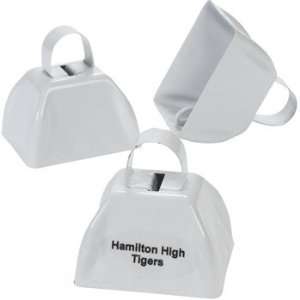   White Cowbells   Novelty Toys & Noisemakers