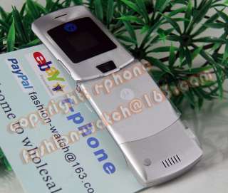MOTOROLA RAZR V3i Mobile Cell Phone GSM Unlocked Silver 5025322308059 