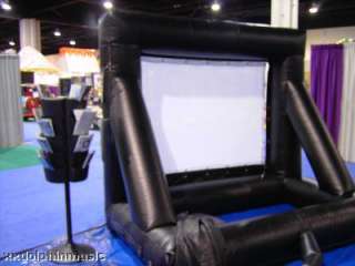 Ft Inflatable Movie Screen front & rear projection  