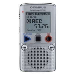  Olympus DP 201 2GB Digital Voice Recorder with Playback 