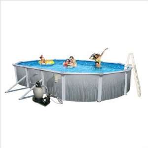  Martinique Oval Above Ground Pool Package and Covers in 