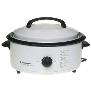  Toastmaster 6 Quart Roaster Oven with Removable Enamel Pan 