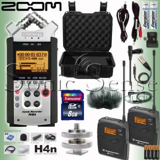 Sennheiser EW112PG3 EW 112P G3 B Zoom H4n H 4n Wireless Mic Recording 