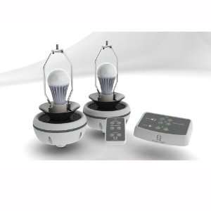  Sound of Light Wireless Lamp Speakers   Set of 2 