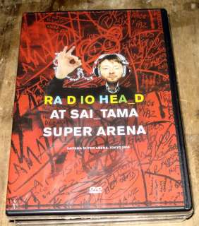 RADIOHEAD AT SAI TAMA SUPER ARENA ARGENTINA new DVD  