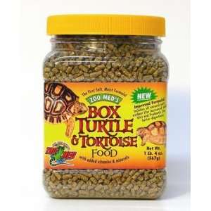  Box Turtle And Tortoise Dry Food 8oz (jar)