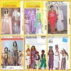 Pattern 9802 adult Sm Pirate Harem Girl Aladdin tutu Santa Claus 