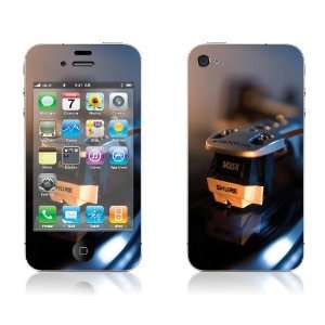  On the Record   iPhone 4/4S Protective Skin Decal Sticker 