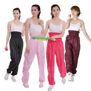 Womens Lose Weight Sauna Pant Exercise Fitness Sports Lipid lowering 