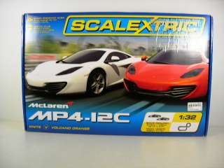 Scalextric MP4 12C Race Slot Car Set C1284T  