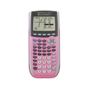Texas Instruments TI 84 Plus Silver Edition Graphing Calculator (Pink 