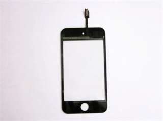 Black Replacement Front Outer Screen Glass Digitizer for iPod Touch 4 