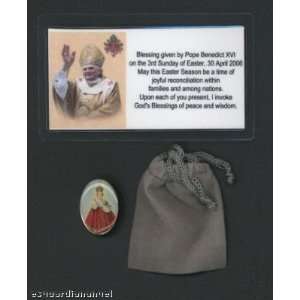   Lapel Pin Blessed by Pope Benedict XVI at Vatican 