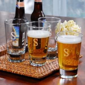  Personalized Pint Glasses (Set of 4)