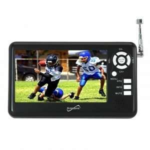   Portable TFT LCD TV with FM Radio and SD Card Slot By SUPERSONIC