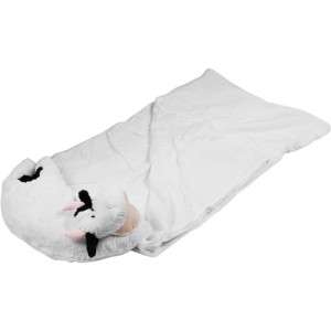 Cow Sleeping Bed In Bag Snuggle Stuffed Plush Pillow Cuddlee Hug Pet 