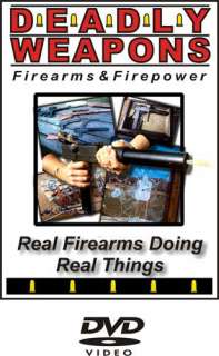 Deadly Weapon Firearm Firepower Destructive Demo DVD  