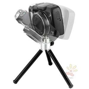  Black Mini Tripod w/ Ball Head & Foldable Legs Camera 