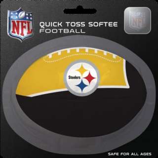   Steelers Quick Toss Softee Football 4 inch 715099783245  