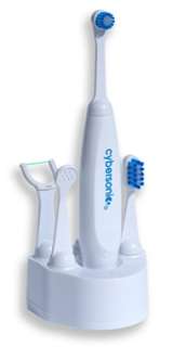 Cybersonic Eco Edition is a complete sonic oral care system that 