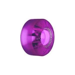  Ricta Super Crystal Clear Purple Skateboard Wheels   51mm 