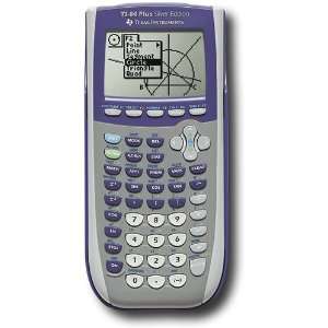   TI 84 Plus Silver Edition Graphing Calculator   Purple Electronics