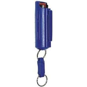  Shot 1/2 oz Pepper Spray w/Blue Injection Molded Holster & Quick 