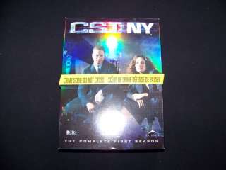 DVD CSI NY Crime Scene Investigation New York Complete First Season 1 