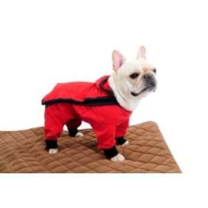  Weather Master Dog Rain/Mud Suit 12in Red
