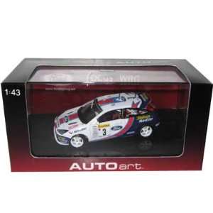   2001 Rally Monte Carlo 1/43 Diecast Car Model Autoart Toys & Games
