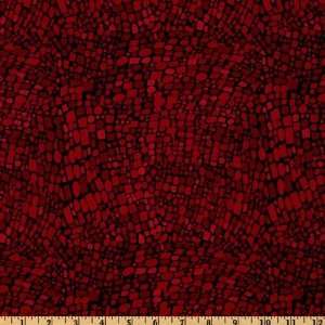   Wide Paparazzi Abstract Red Fabric By The Yard Arts, Crafts & Sewing
