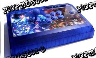   blue Sanwa PC 3D Arcade FIGHT STICK fightstick for Street Fighter 4 IV