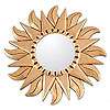  by Marcos Luzalde, this mirror suggests a radiant summer sunflower 