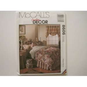  McCalls Pattern 8606 Creative Decor Bedroom Essentials 