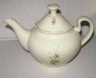 Donegal Ireland HAWTHORNE Teapot TEA POT w Lid Parian  