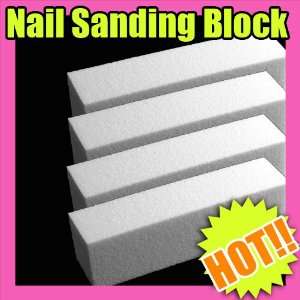  10 x Nail Art Sanding Block File Acrylic Gel 147 