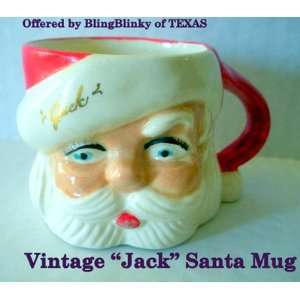  Vintage Santa Claus Mug Cup Hot Chocolate JACK personalized coffee 