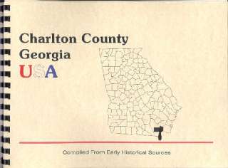 McQueens 1932 CHARLTON COUNTY GEORGIA HISTORY~ FOLKSTON~GENEALOGY 