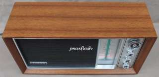 Vintage Panasonic RE 7259 AM FM Wood Cabinet Radio Extra Nice  