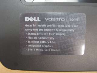 DELL Vostro 1015 front bezel cover touchpad  