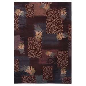  Shaw Inspired Design Majesty Brown Runner 2.60 x 7.90 Area Rug 