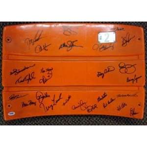 Mets Team Signed (26 Signatures) Autographed NY Mets Shea Stadium Seat 
