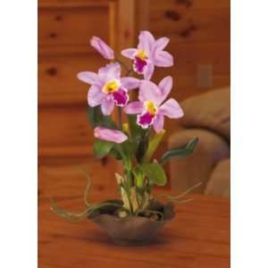  Mini Cattleya Silk Orchid Flower Arrangement